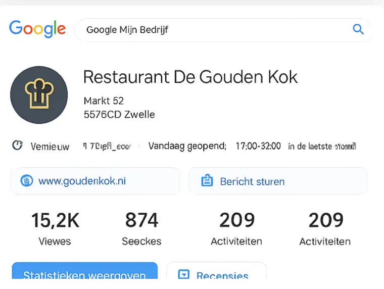 Sterke online aanwezigheid start met Google Mijn Bedrijf